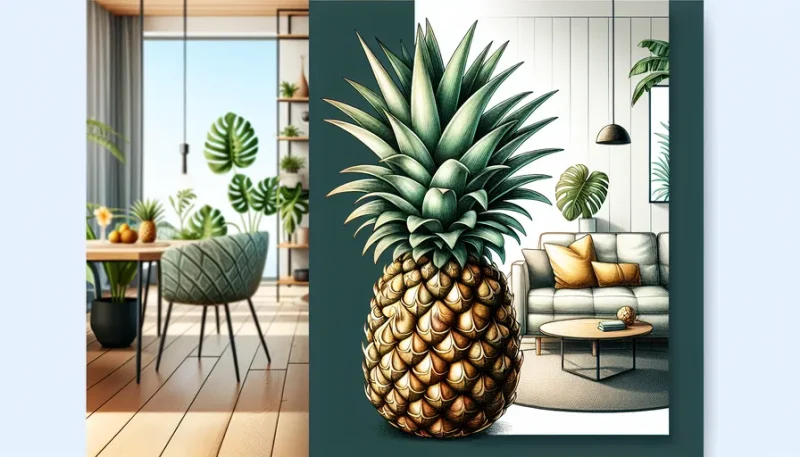 Een tropische touch: verzorging en groei van je ananasplant in huis